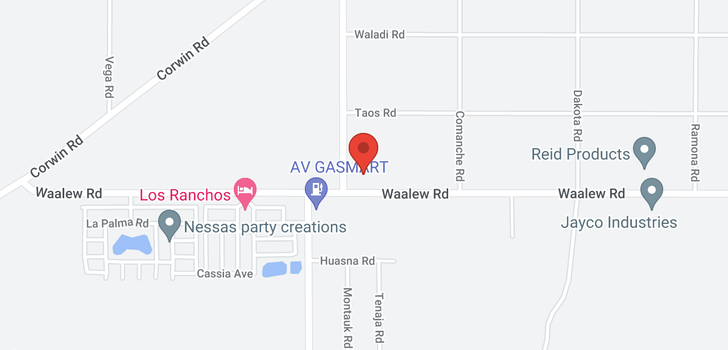 map of Waalew Apple Valley, CA 92307